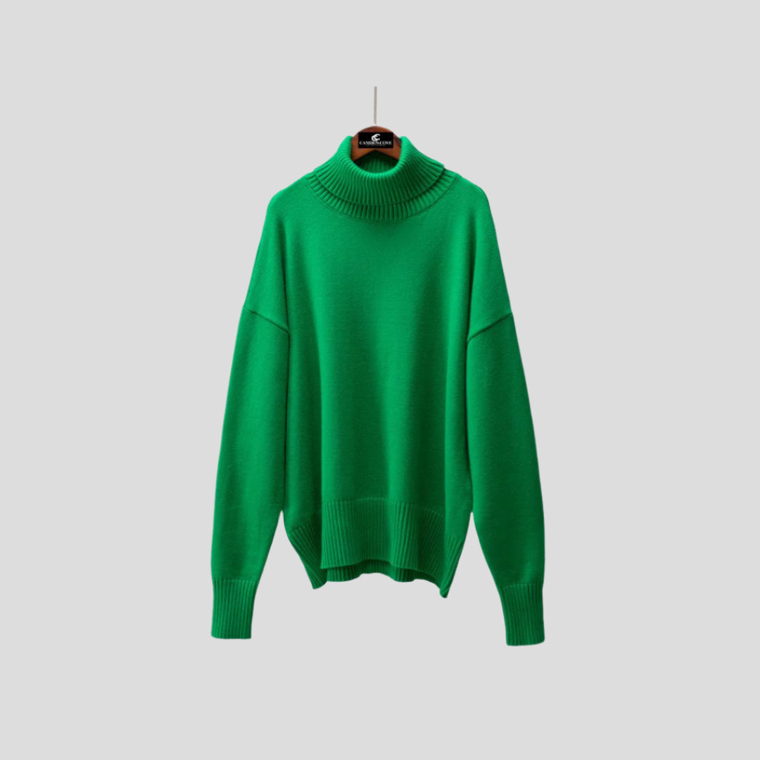 Women’s Relaxed Knit Turtleneck Sweater