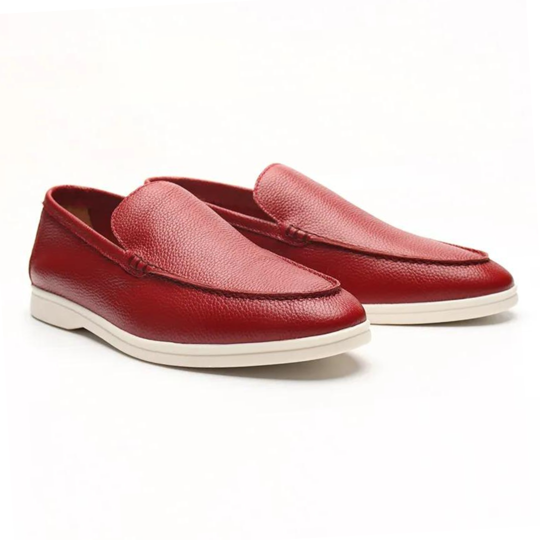 Textured Low-Profile Loafer
