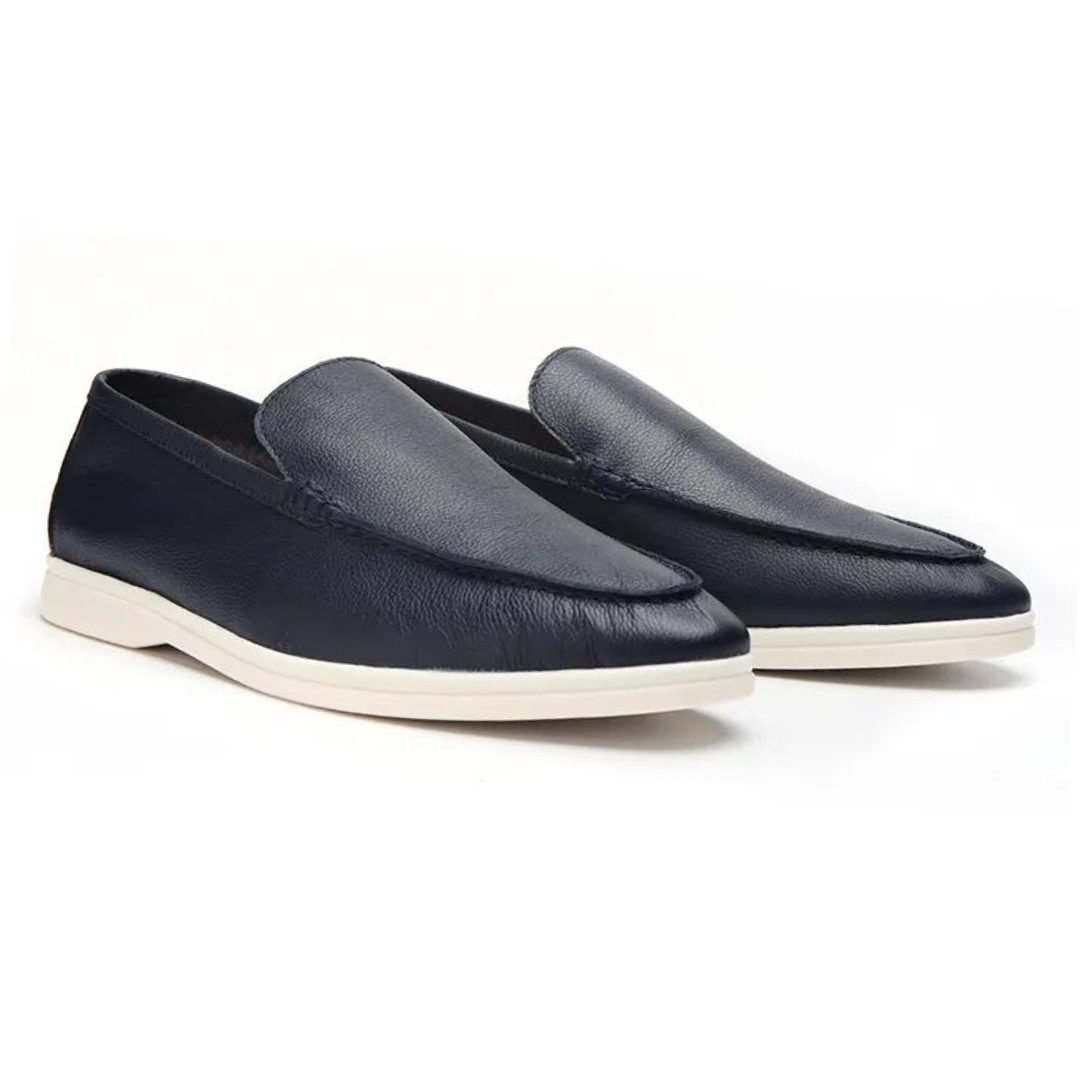 Textured Low-Profile Loafer