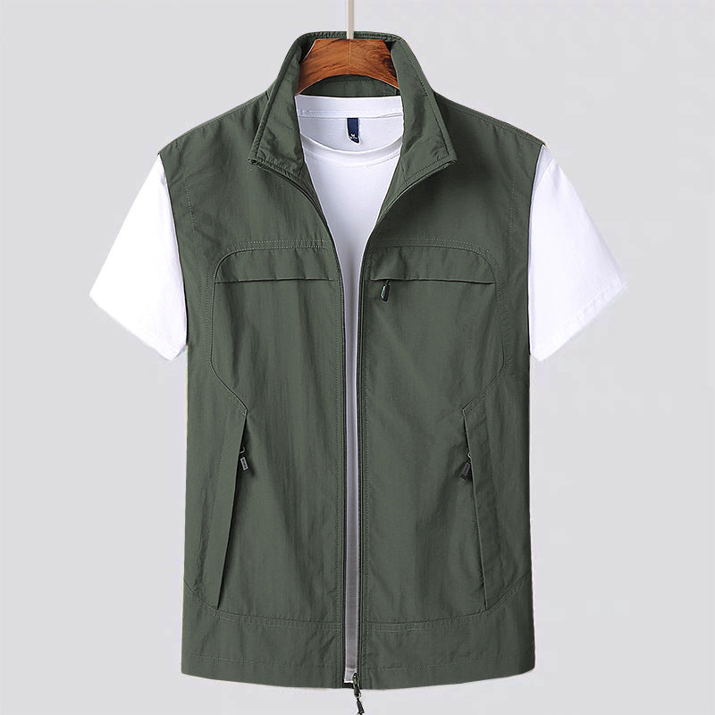 Zip-Up Utility Vest