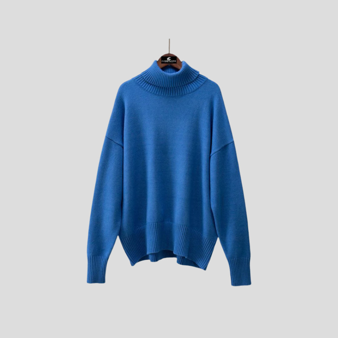 Women’s Relaxed Knit Turtleneck Sweater