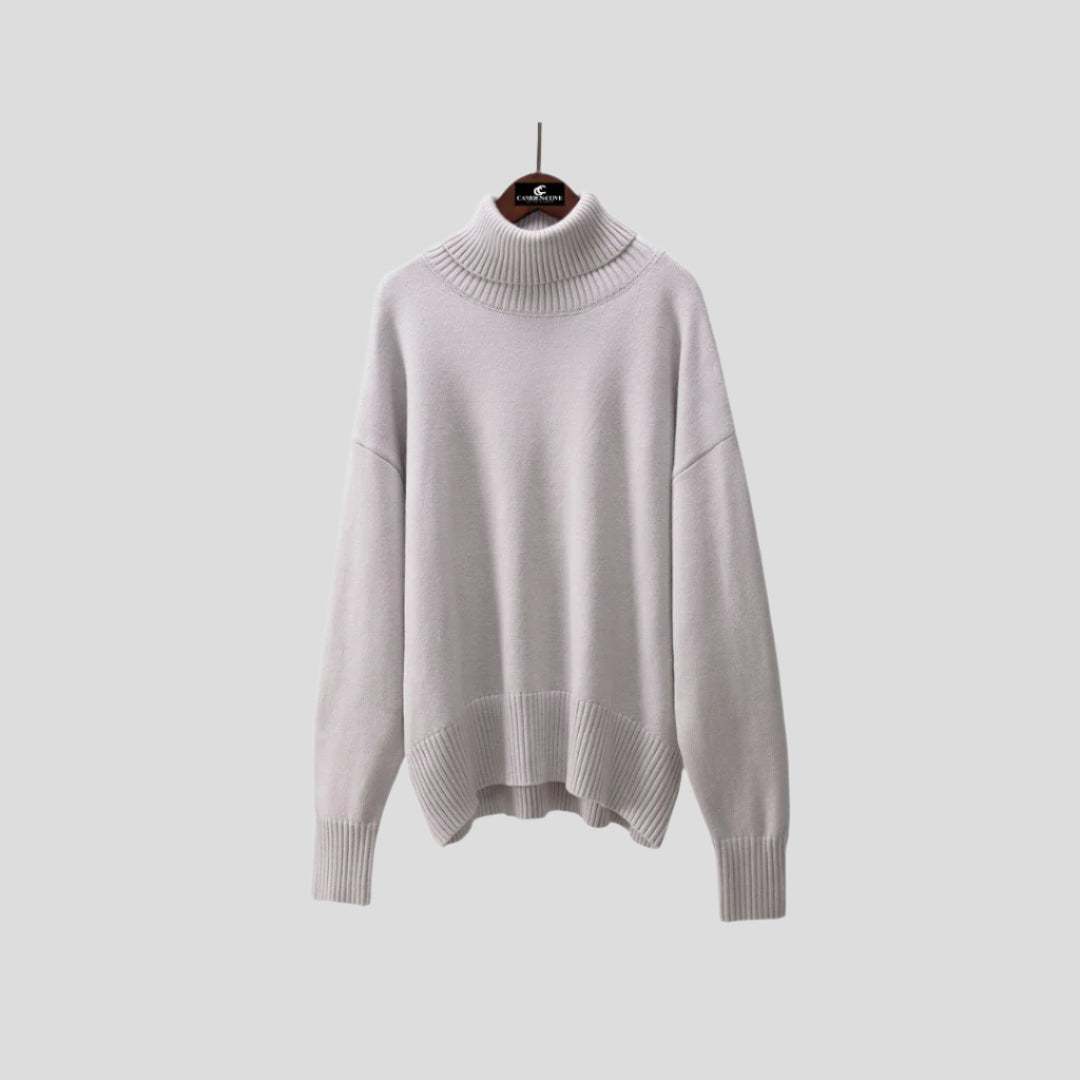 Women’s Relaxed Knit Turtleneck Sweater