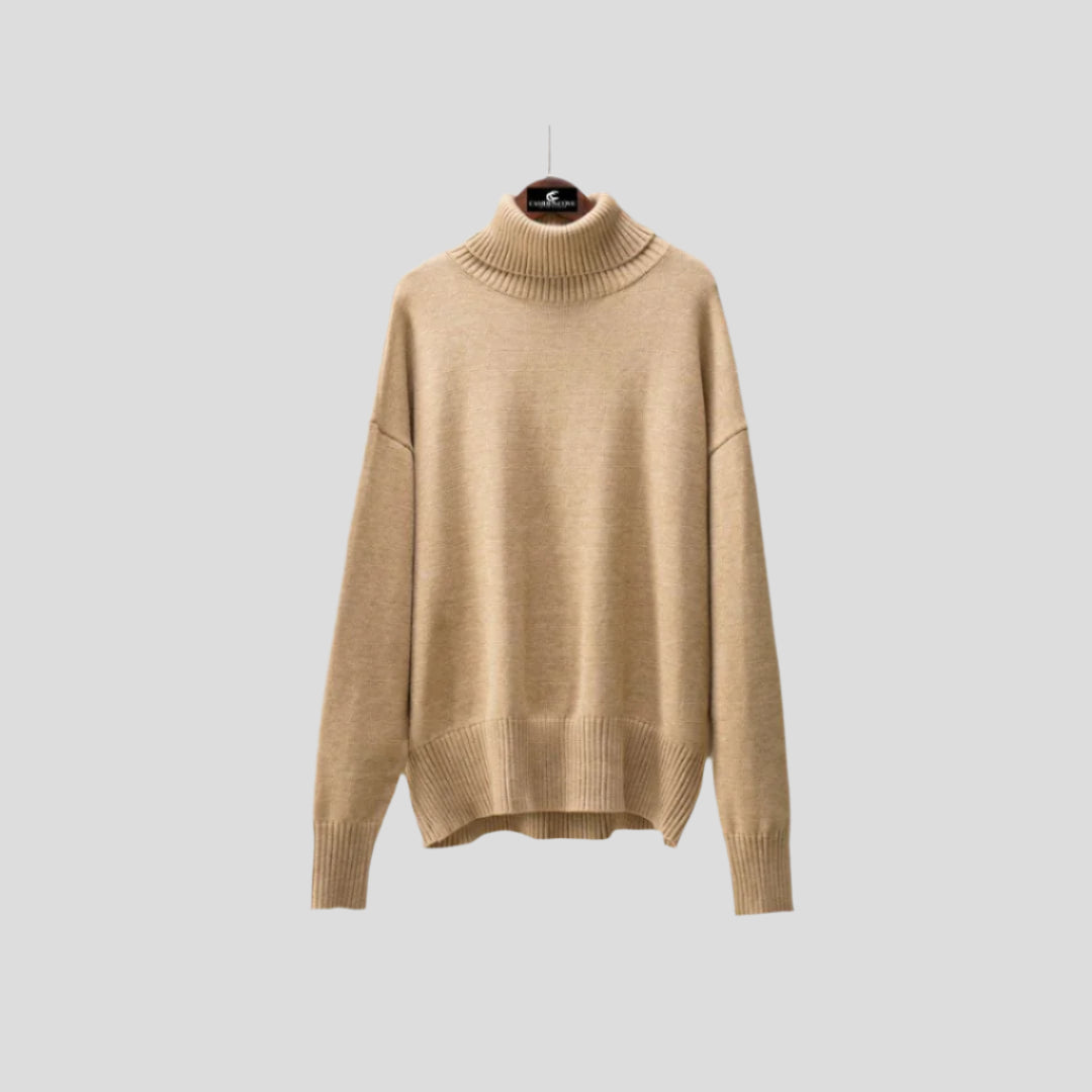 Women’s Relaxed Knit Turtleneck Sweater