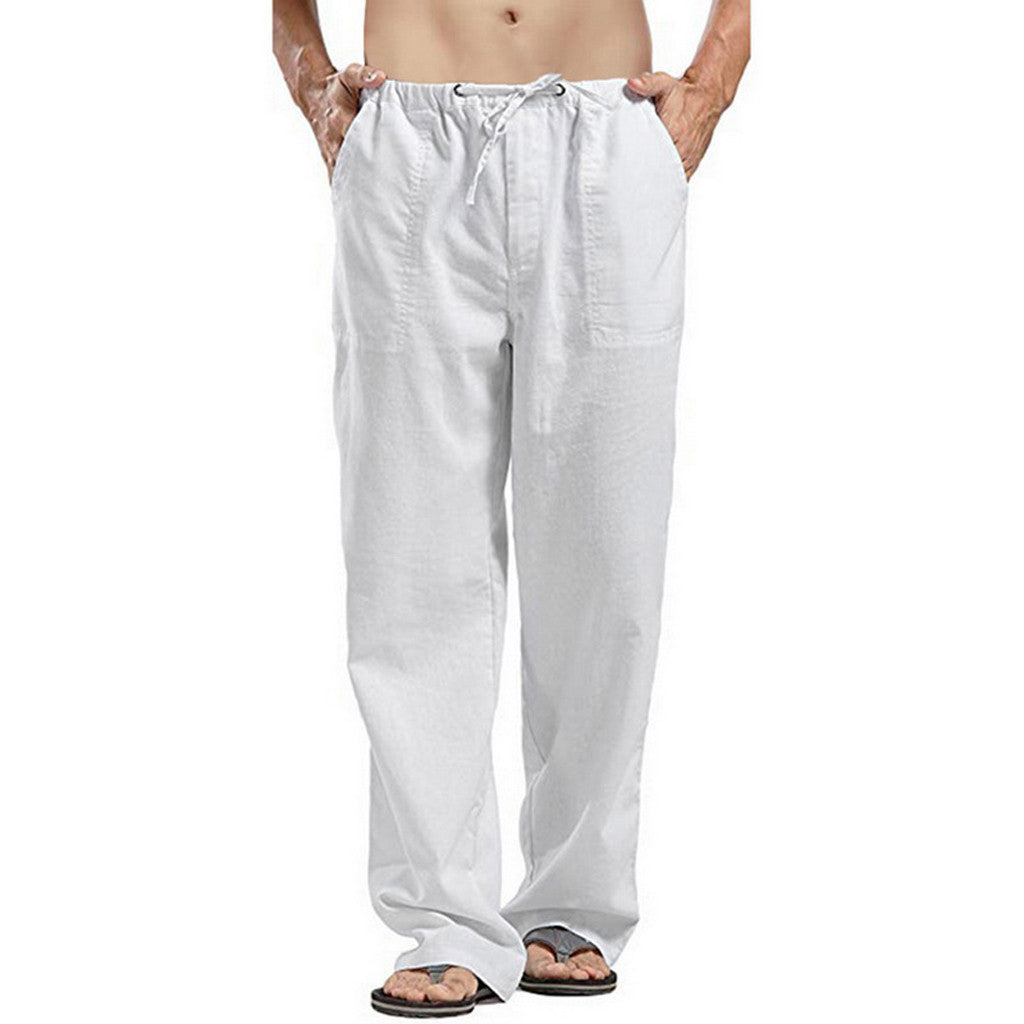 Relaxed Drawstring Lounge Trousers