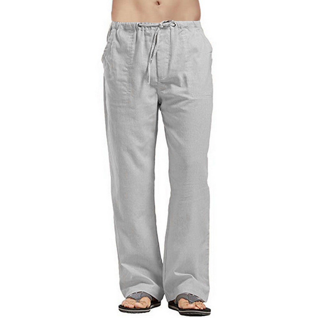 Relaxed Drawstring Lounge Trousers