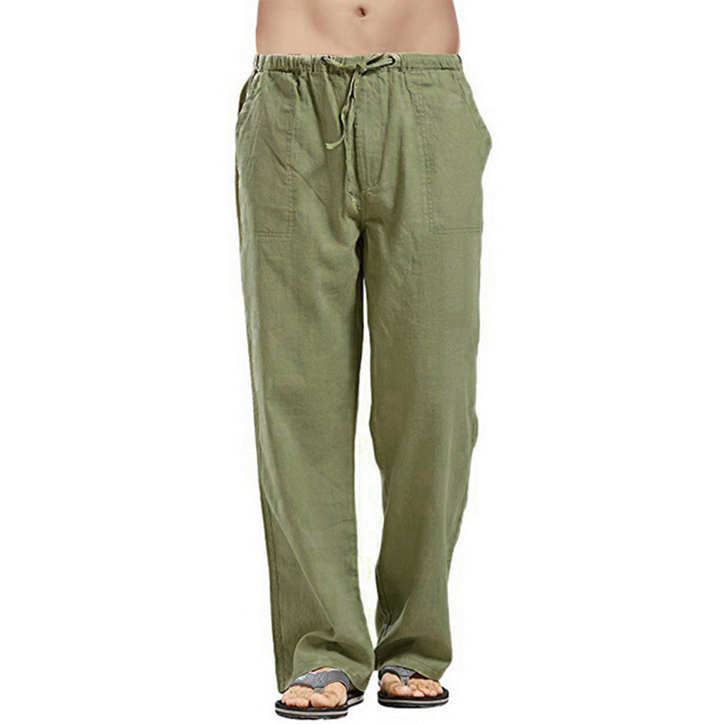 Relaxed Drawstring Lounge Trousers
