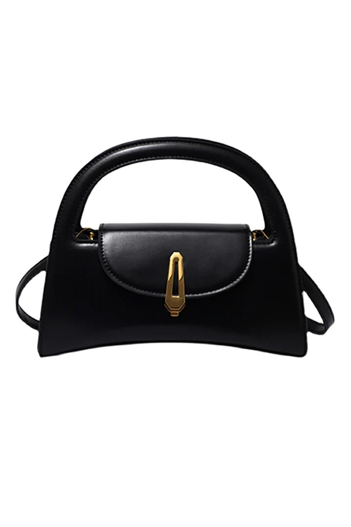 Curved Handle Mini Bag