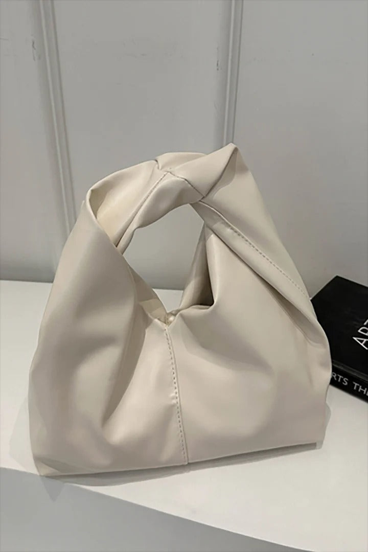Sculpted Knot Handle Bag
