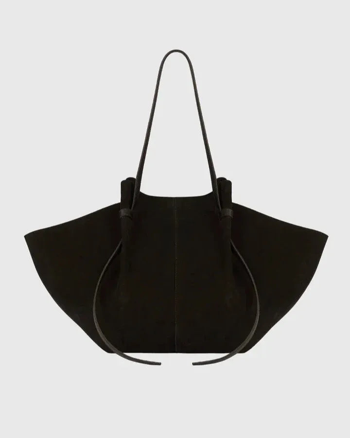 Oversized Suede-Effect Tote