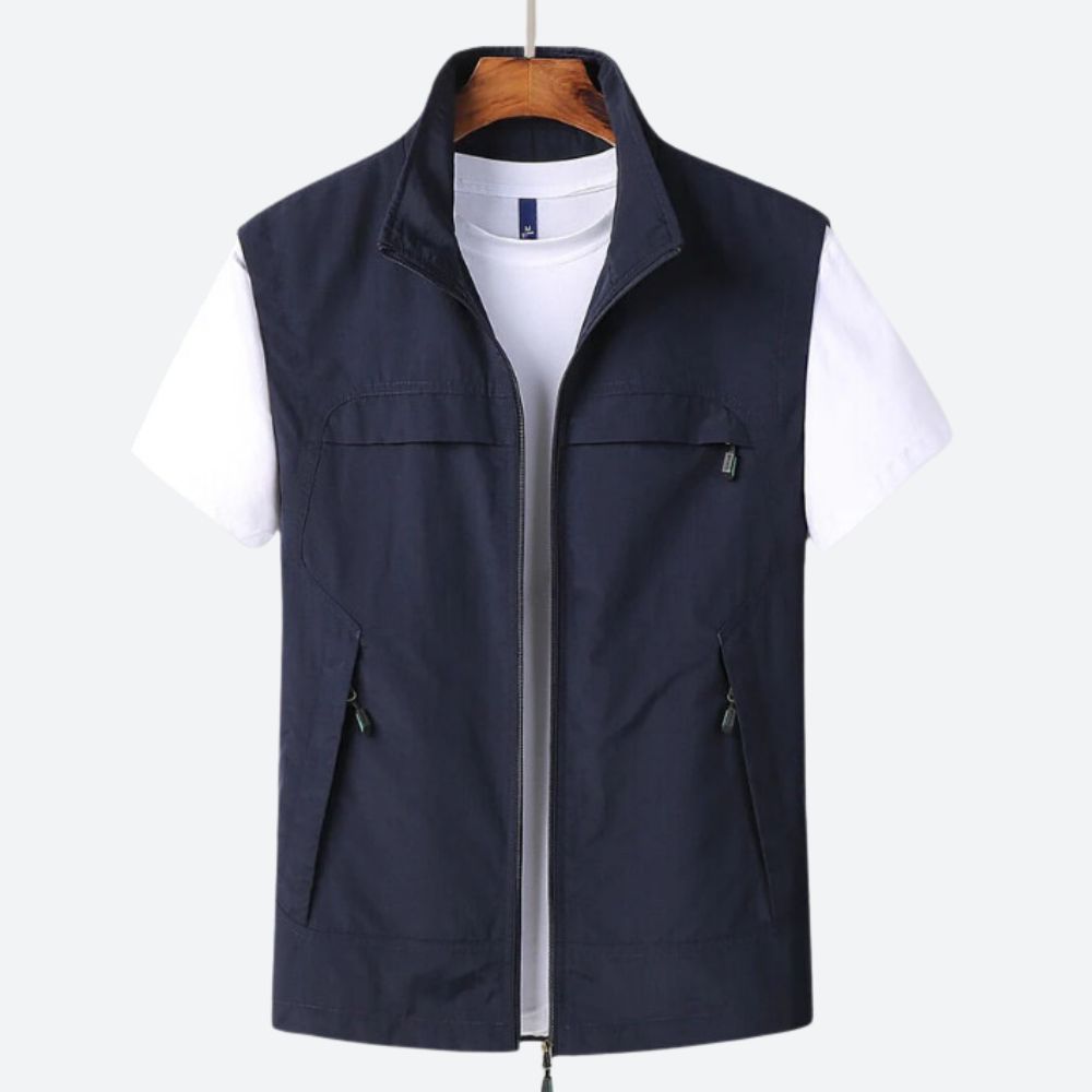 Zip-Up Utility Vest