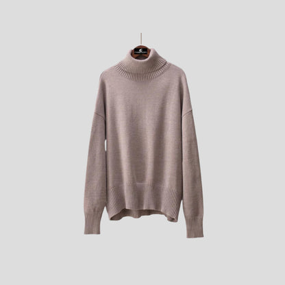 Women’s Relaxed Knit Turtleneck Sweater
