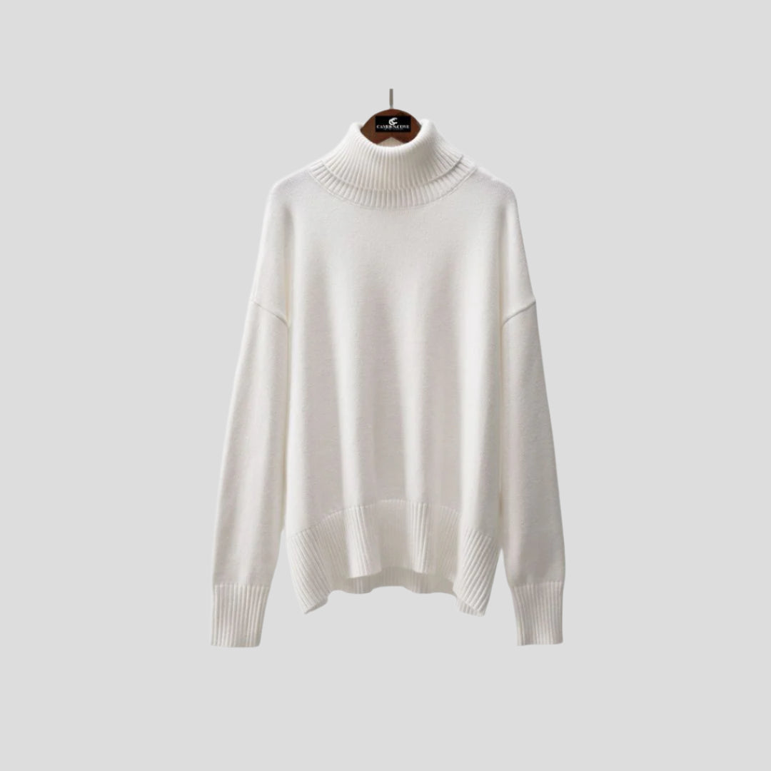 Women’s Relaxed Knit Turtleneck Sweater