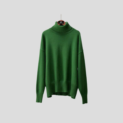 Women’s Relaxed Knit Turtleneck Sweater