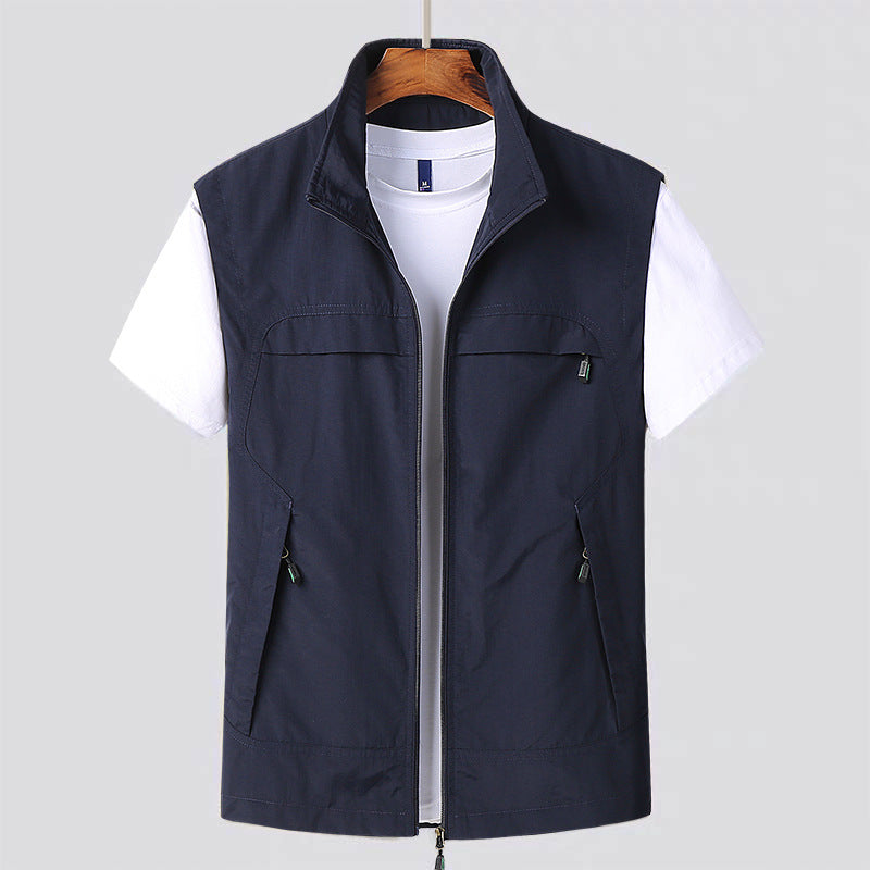 Zip-Up Utility Vest