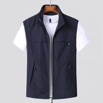 Zip-Up Utility Vest