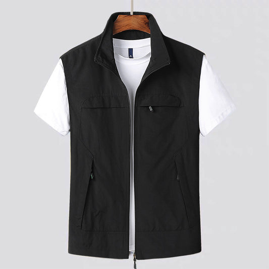 Zip-Up Utility Vest