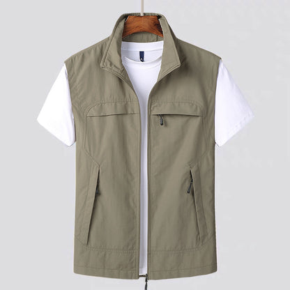 Zip-Up Utility Vest
