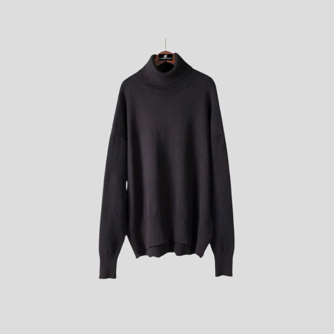 Women’s Relaxed Knit Turtleneck Sweater