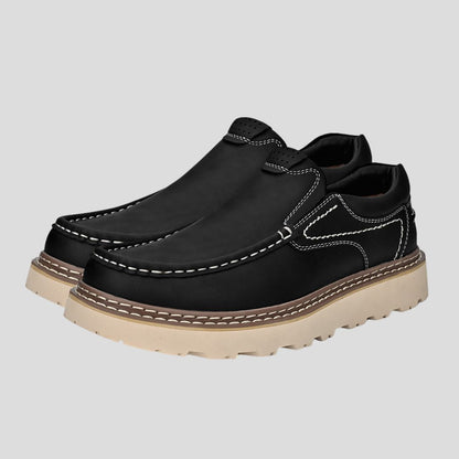 Men's Slip-On Moc Toe Casual Shoes