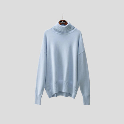 Women’s Relaxed Knit Turtleneck Sweater
