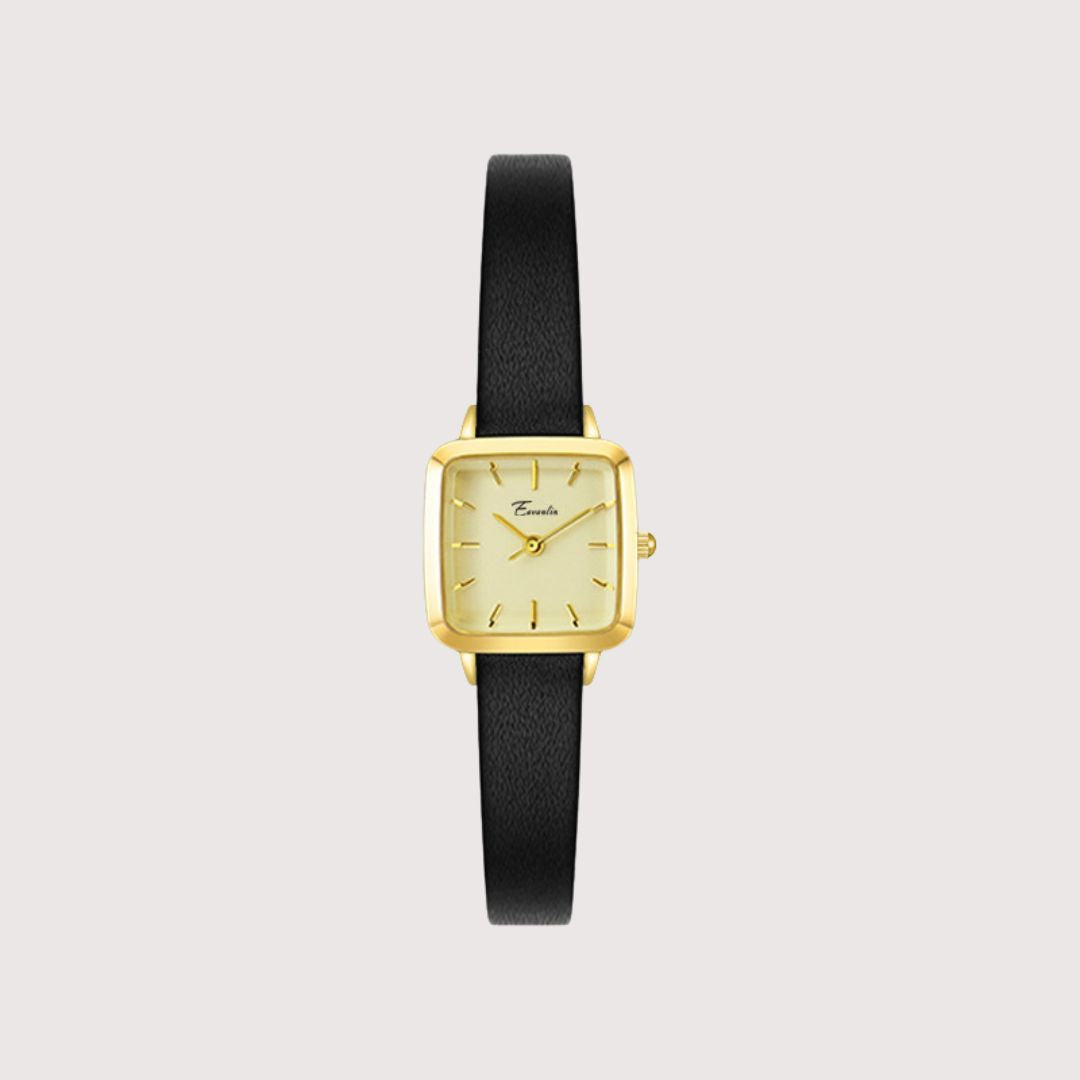 Women's Square Face Watch with Slim Strap