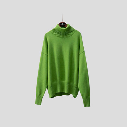 Women’s Relaxed Knit Turtleneck Sweater