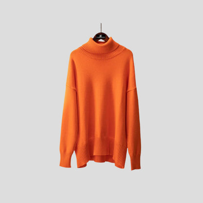 Women’s Relaxed Knit Turtleneck Sweater