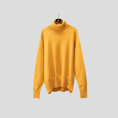 Women’s Relaxed Knit Turtleneck Sweater