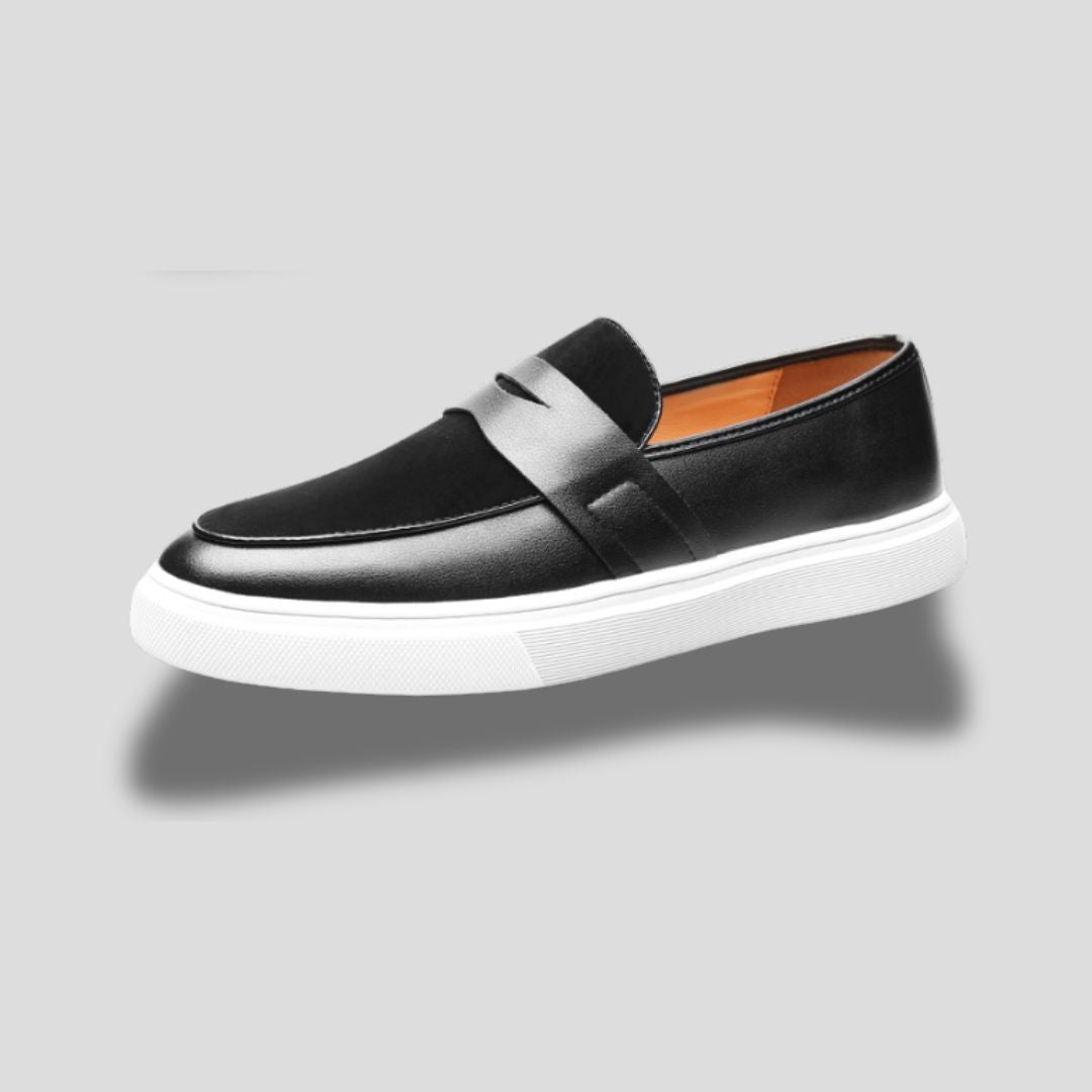 Men's Slip-On Penny Loafer with Contrast Sole