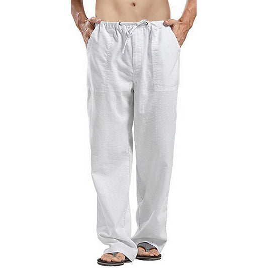 Relaxed Drawstring Lounge Trousers