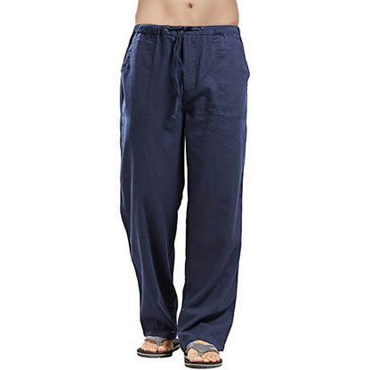 Relaxed Drawstring Lounge Trousers