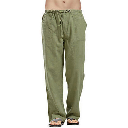Relaxed Drawstring Lounge Trousers