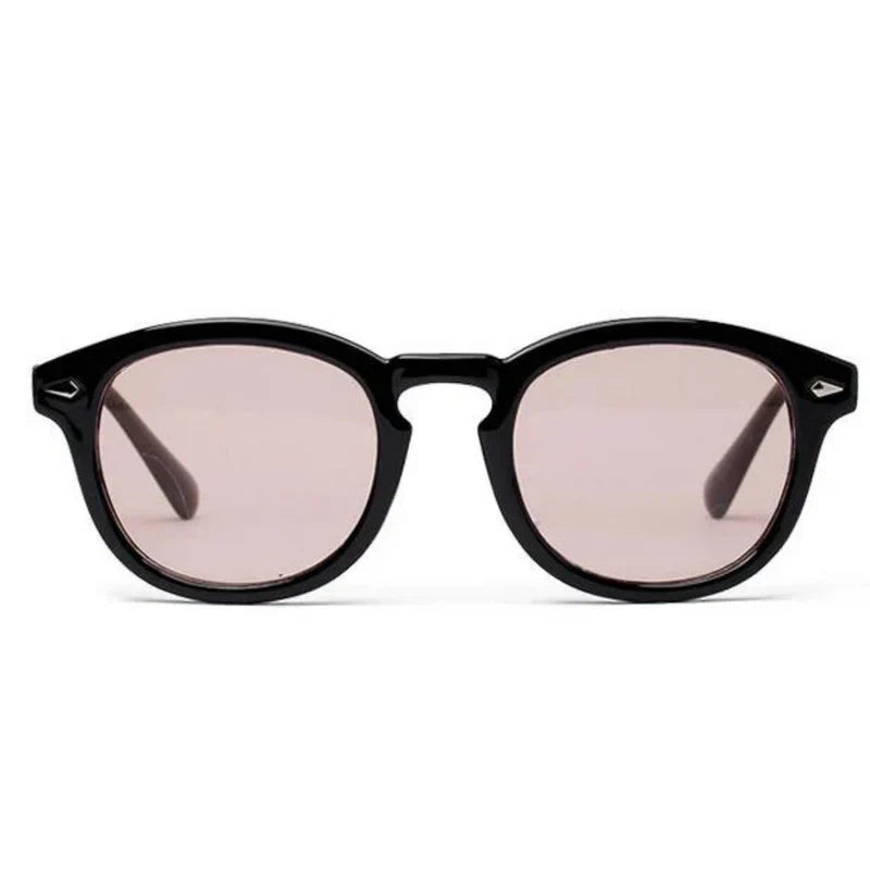 Minimal Round Frame Sunglasses