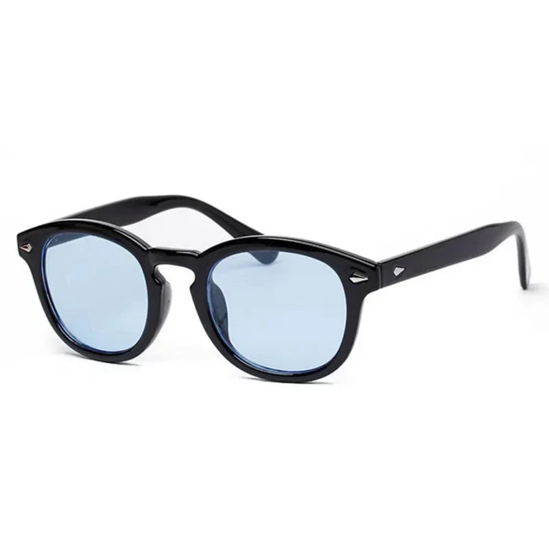 Minimal Round Frame Sunglasses