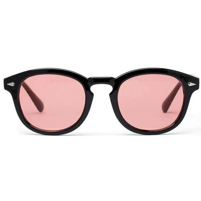 Minimal Round Frame Sunglasses