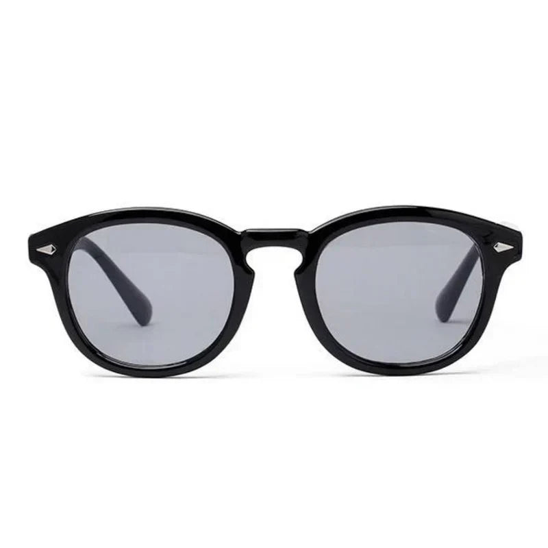 Minimal Round Frame Sunglasses