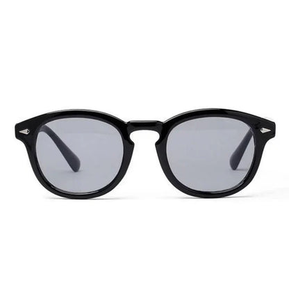 Minimal Round Frame Sunglasses