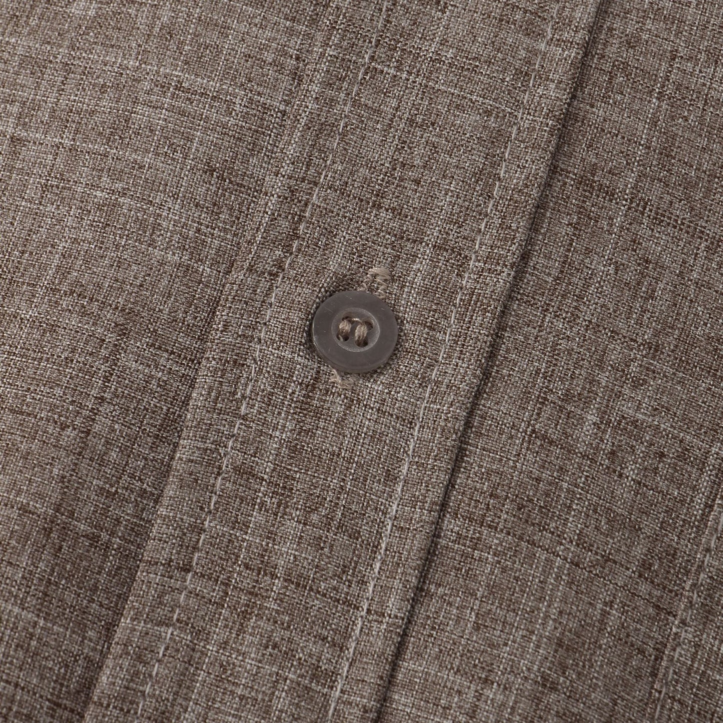 Mandarin Collar Short-Sleeve Shirt