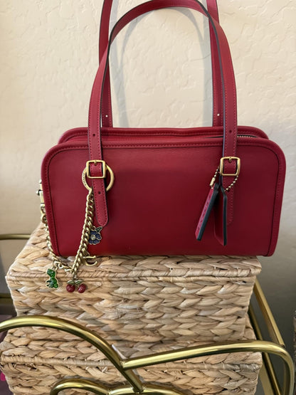 Box-Edge Rectangular Shoulder Bag