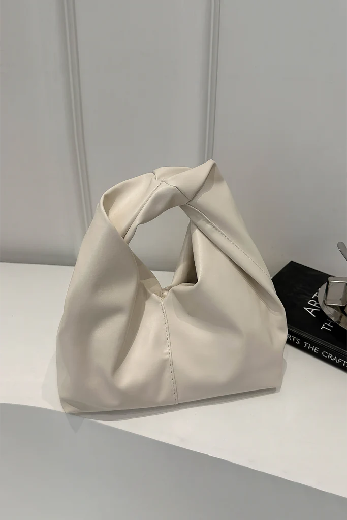 Sculpted Knot Handle Bag