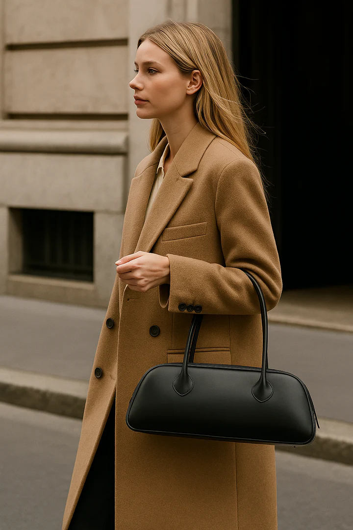Oval-Frame Shoulder Bag
