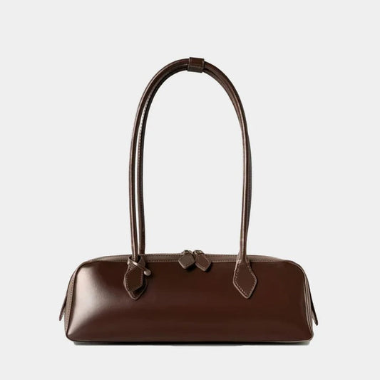 Barrel Zip Shoulder Bag