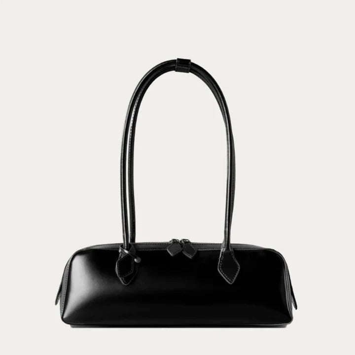 Barrel Zip Shoulder Bag