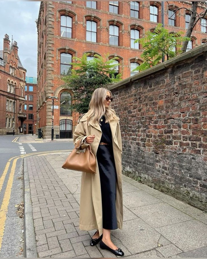Structured Slouch Top Handle Bag