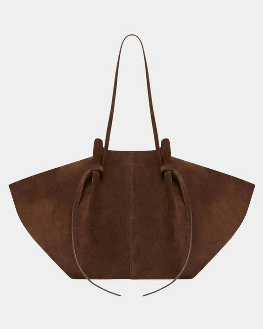 Oversized Suede-Effect Tote