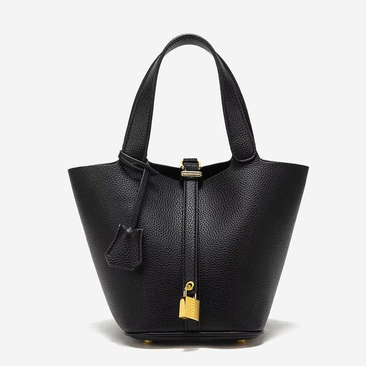 Lock-Detail Mini Tote
