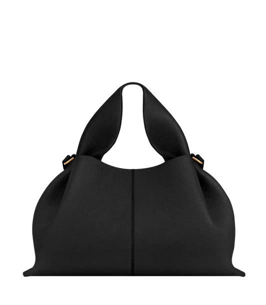 Structured Slouch Top Handle Bag