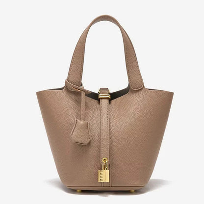 Lock-Detail Mini Tote