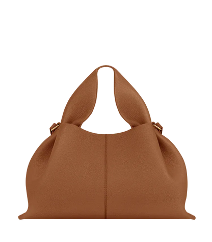 Structured Slouch Top Handle Bag