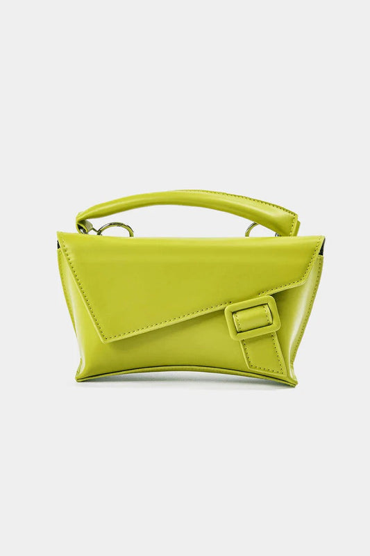 Structured Mini Bag with Buckle Detail